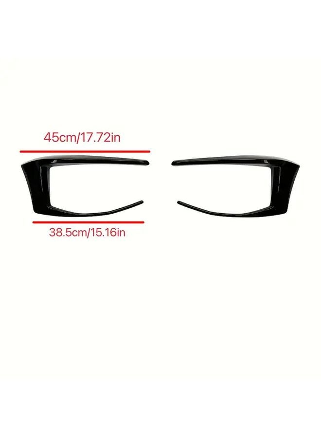 Glossy Black Rear Bumper Splitter For VW Golf 7 GTI R GTD 2012 2015 With Integrated Brake Light - Image 2